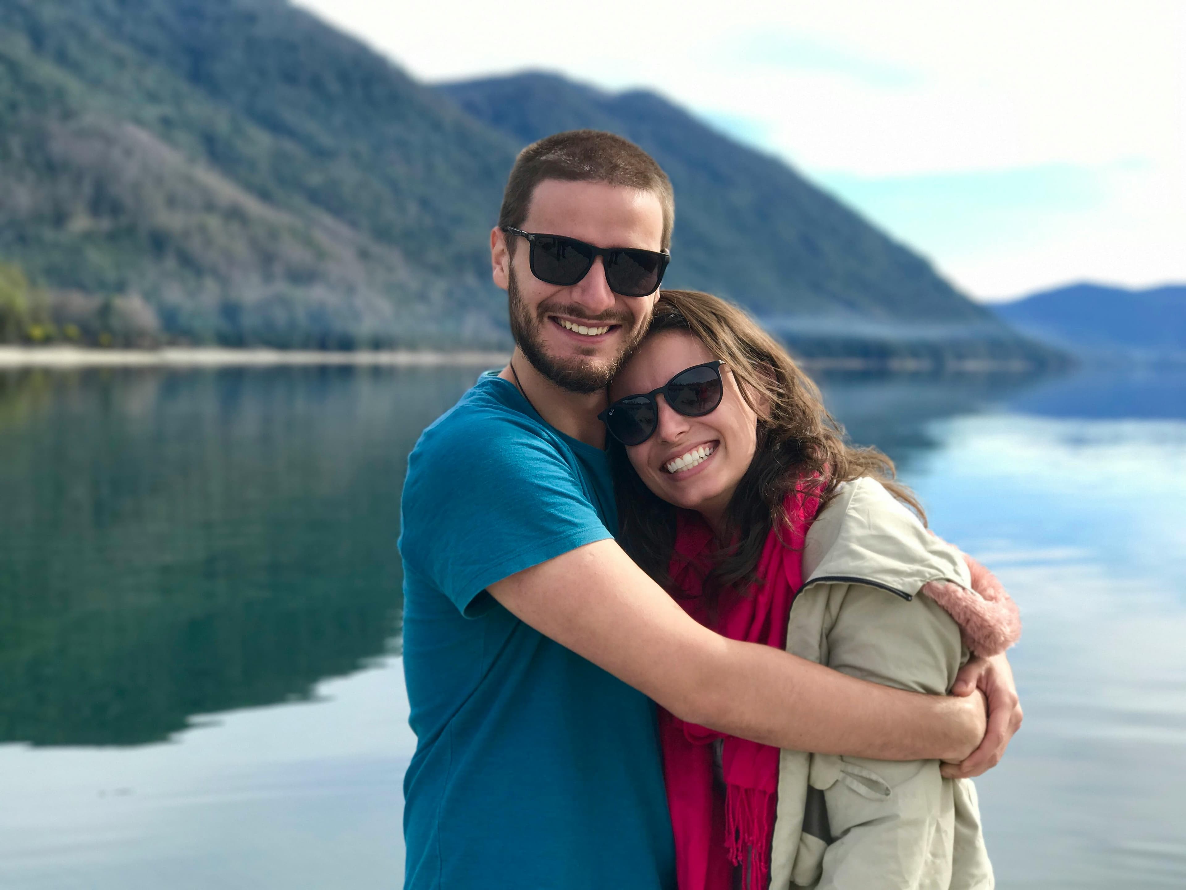 casal em férias