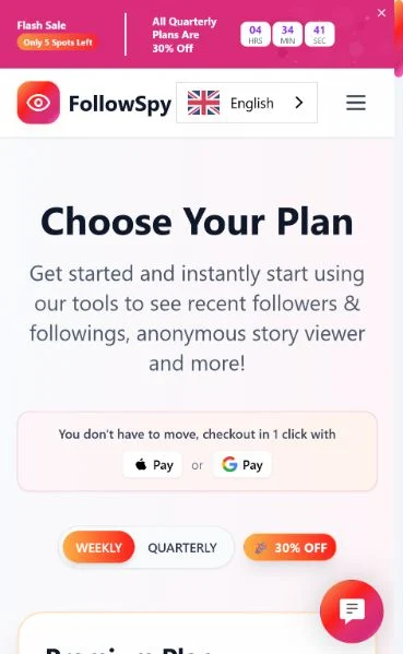 FollowSpy official public website